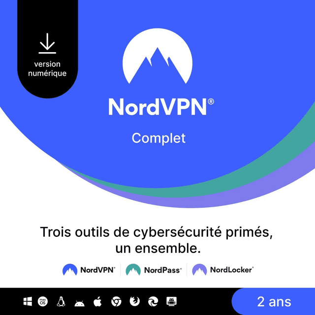 NordVPN Ultime &quot;Complet&quot; - 2 ans