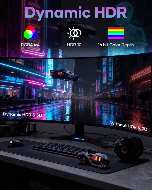 Câble DisplayPort 1.4 8K – 3M, Compatible PC, Moniteur Gaming & Carte Graphique