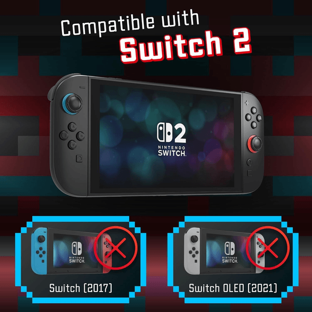 Chargeur Manette Nintendo Switch2 – 4 emplacements avec LED & Éclairage RGB